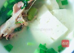 鸭骨豆腐汤的做法图解3