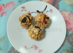 麦片果仁巧克力能量球