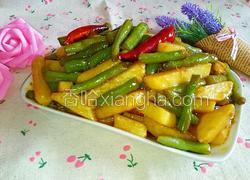 土豆炖豆角