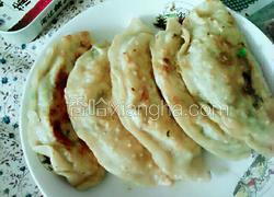 韭菜香干鸡蛋素馅饼
