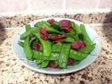 荷兰豆炒腊肠