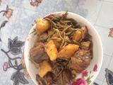 鸡肉炖红薯锅贴的做法[图]