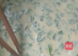 韭菜鸡蛋饼的做法图解4