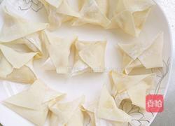 馄炖皮炸香蕉的做法图解4