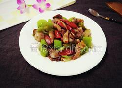 平菇炒腊肠