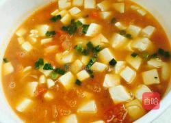 西红柿豆腐汤的做法图解5