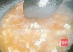 西红柿豆腐汤的做法图解4