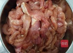 菜花炒肉的做法图解2