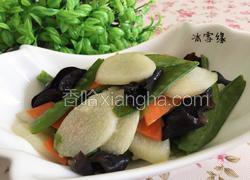 荷兰豆炒山药