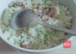 大白菜雞肉燜飯的做法图解4