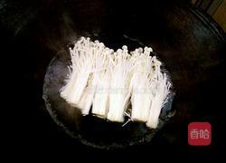 腊味金针菇的做法图解4