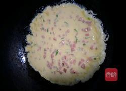 香葱火腿鸡蛋饼的做法图解4