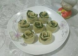 玫瑰花包……茴香肉馅