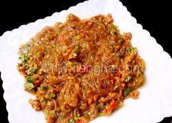 粉条炒肉末