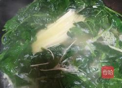 菠菜鸡蛋虾米面条的做法图解8