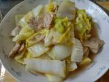 瘦肉炒娃娃菜