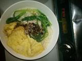 鸡蛋青菜面
