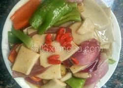 蚝油杏鲍菇炒洋葱