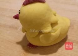 鸡妈妈和牠的孩子们（馒头）的做法图解19