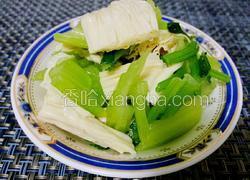 腐竹拌芹菜