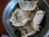 辣椒肉馅蒸饺