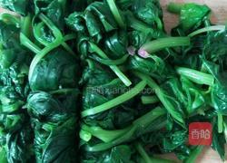 菠菜炒鸡蛋的做法图解2