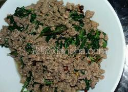 薄荷炒牛肉末