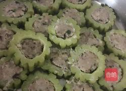 苦瓜酿肉的做法图解4