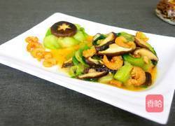 海米香菇油菜的做法图解18
