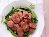 油麦菜炒腊味