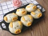 小猪包(黑芝麻馅)