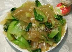 粉皮焖油菜