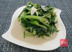 麻酱拨清菠的做法图解8