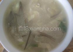 酸海带白菜汤