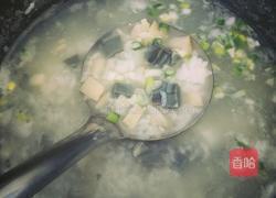 早餐皮蛋粥＋煎包子的做法图解3