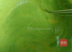 绿色戚风蛋糕的做法图解5