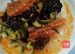 炝扮鱿鱼花的做法图解3