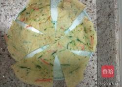 小南瓜丝蛋卷的做法图解7