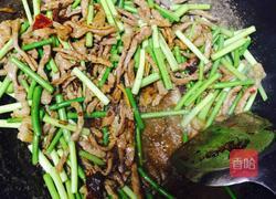 蒜苔肉丝的做法图解5