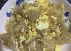 粉皮炒鸡蛋