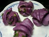 紫薯花卷