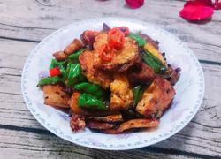 荷包蛋炒五花肉