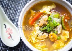 海虹丝瓜鸡蛋汤