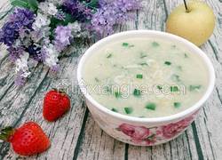 虾皮韭菜粥