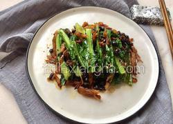 豆豉鲮鱼油麦菜