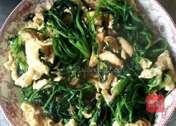 菠菜炒鸡蛋的做法图解5