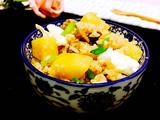 土豆葱香卤汁饭的做法[图]