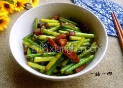 蒜薹叉烧肉