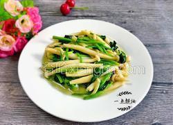 白玉菇炒菠菜