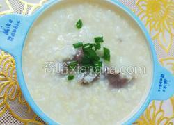 牛肉山药小米粥